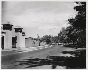 Alden Street at Pratt Field's entrance