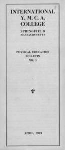Physical Education Bulletin (1923)