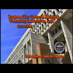 Boston City Council meeting recording, December 19, 2012