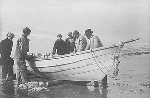 Fishermen on Blaney Beach 1910