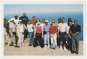 Group of people outside