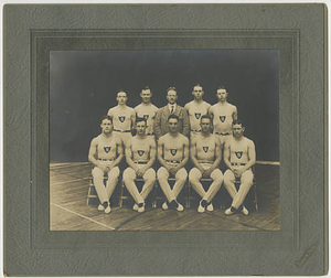 The 1924 Springfield College Junior Varsity Gymnastics Team