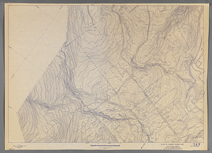 Route 7 Corridor Project topographic map