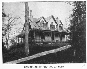 Residence of Professor William S. Tyler in Amherst