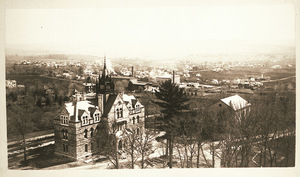 View from Amherst College Tower looking northeast