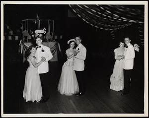 Howard Seminary for Women - Prom Queen dancing with escorts