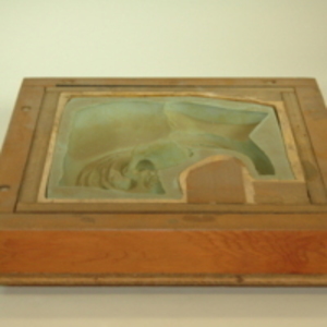Dickinson-Belskie style mold of female pelvic organs, 1945-2007
