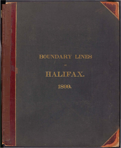 Atlas of the boundaries of the town of Halifax, Plymouth County
