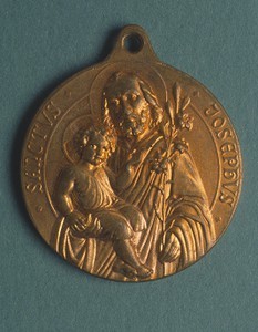 Medal of St. Joseph and St. Anne