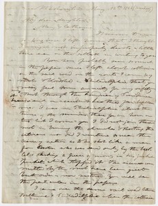 Edward Hitchcock letter to Mary Hitchcock and Catharine H. Storrs, 1844 May 12