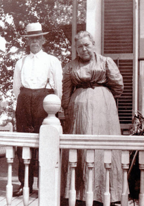 Capt. Thomas Taylor grandfather and Josephine West Taylor