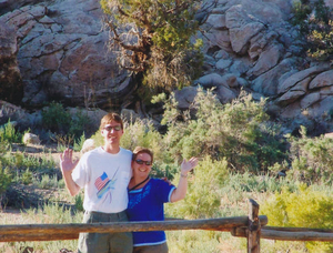 Ken and Fran Kistner at Arches National Park