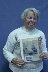 Ruth Converse at the Reading Mass. Memories Road Show