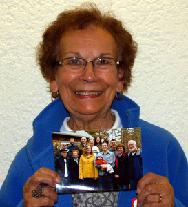 Elaine Callahan at the Stoneham Mass. Memories Road Show