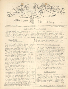 Eagle Forward (Vol. 1, No. 60), 1950 December 8