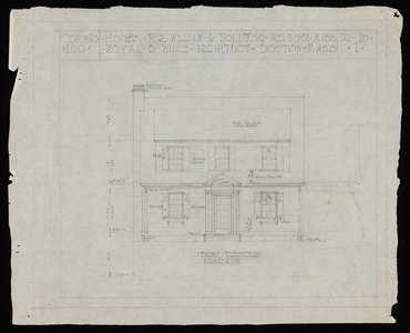 William A. Dole Jr. house, Melrose, Mass.