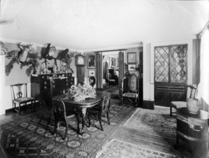 Stark House, Dunbarton, N.H., Dining Room.