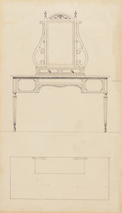 Toilet Table and Mirror