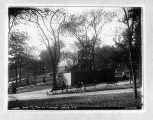 Shaft #2, Boston Common, looking northwest, Boston, Mass., October 5, 1910