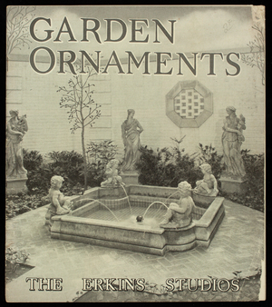 Garden ornaments, catalog no. 58, The Erkins Studios, 40 West 40th Street, New York, New York
