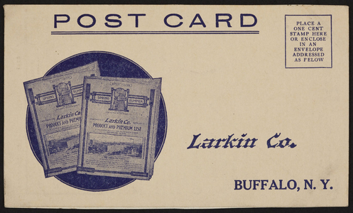 Postcard, Larkin Co., Buffalo, New York