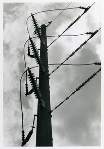 Electrical pole and wires