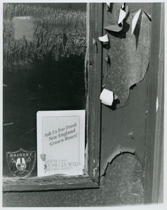 Door at defunct Montgomery Rose
