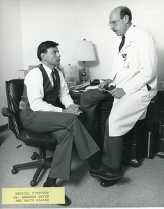 David Glazer and Dr. Sanders Davis