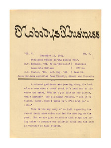 Nobody's Business (vol. 5, no. 8), December 12, 1903