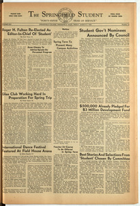 The Springfield Student (vol. 42, no. 16) March 4, 1955