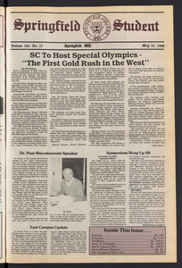 The Springfield Student (vol. 104, no. 27) May 10, 1990