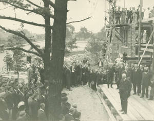 Weiser Hall Cornerstone Laying Ceremony, 1922