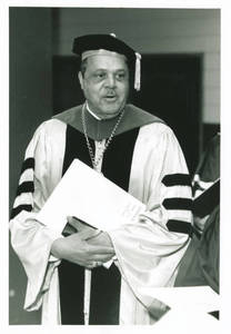 President Randolph Bromery at Commencement (1993)