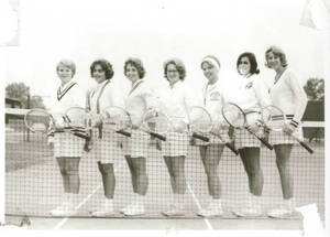 Women's Tennis Team (1965)