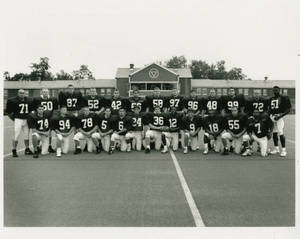 Seniors on the 1991 Springfield College Football Team