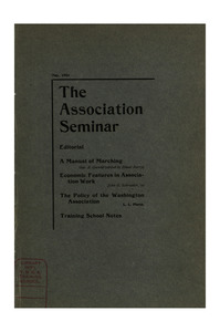 The Association Seminar (vol. 11 no. 8), May, 1903