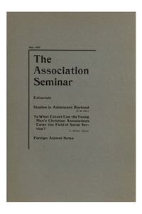 The Association Seminar (vol. 15 no. 8), May, 1907