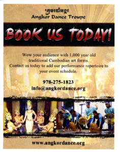Angkor Dance Troupe flyer, 2000?