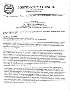 Committee on Public Safety hearing minutes, November 9, 2015