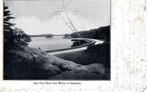 Spot Pond Road from Melrose, Mass. to Stoneham, Mass.