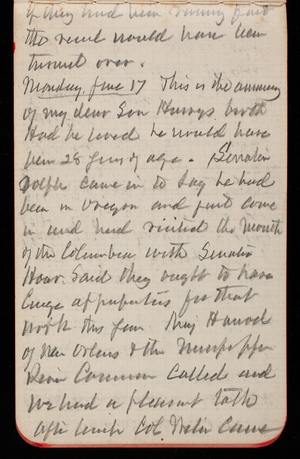 Thomas Lincoln Casey Notebook, May 1889-July 1889, 48, if they had been [illegible] fast