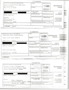 Betsy Nagelsen McCormack 1099 tax forms