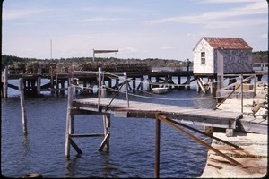 Lobster fishery and docks