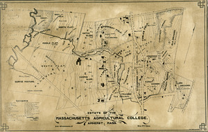 Estate of the Massachusetts Agricultural College, Amherst, Mass.