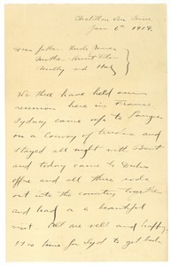 Letter from Brainerd Taylor, Sydney, and Richard M. Hill to James B. Taylor