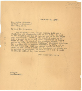 Letter from W. E. B. Du Bois to Arthur Spingarn