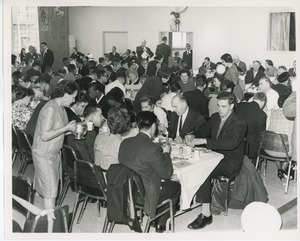 Attendees at Thanksgiving celebration