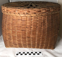 Wicker Basket, Possibly Wampanoag