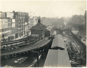 North Station, view from above