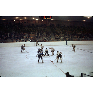 Hockey match versus Yale